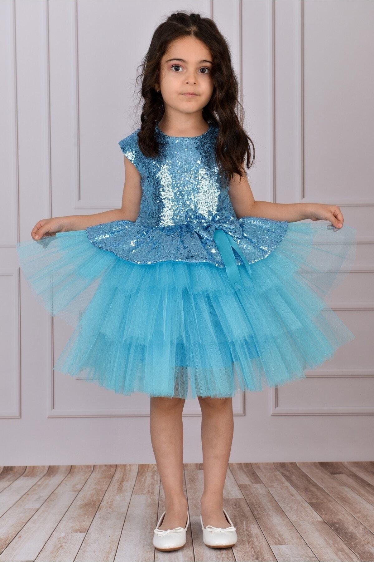 Mixie-Blue Birthday, Tulle Evening Dress Party Dress 2