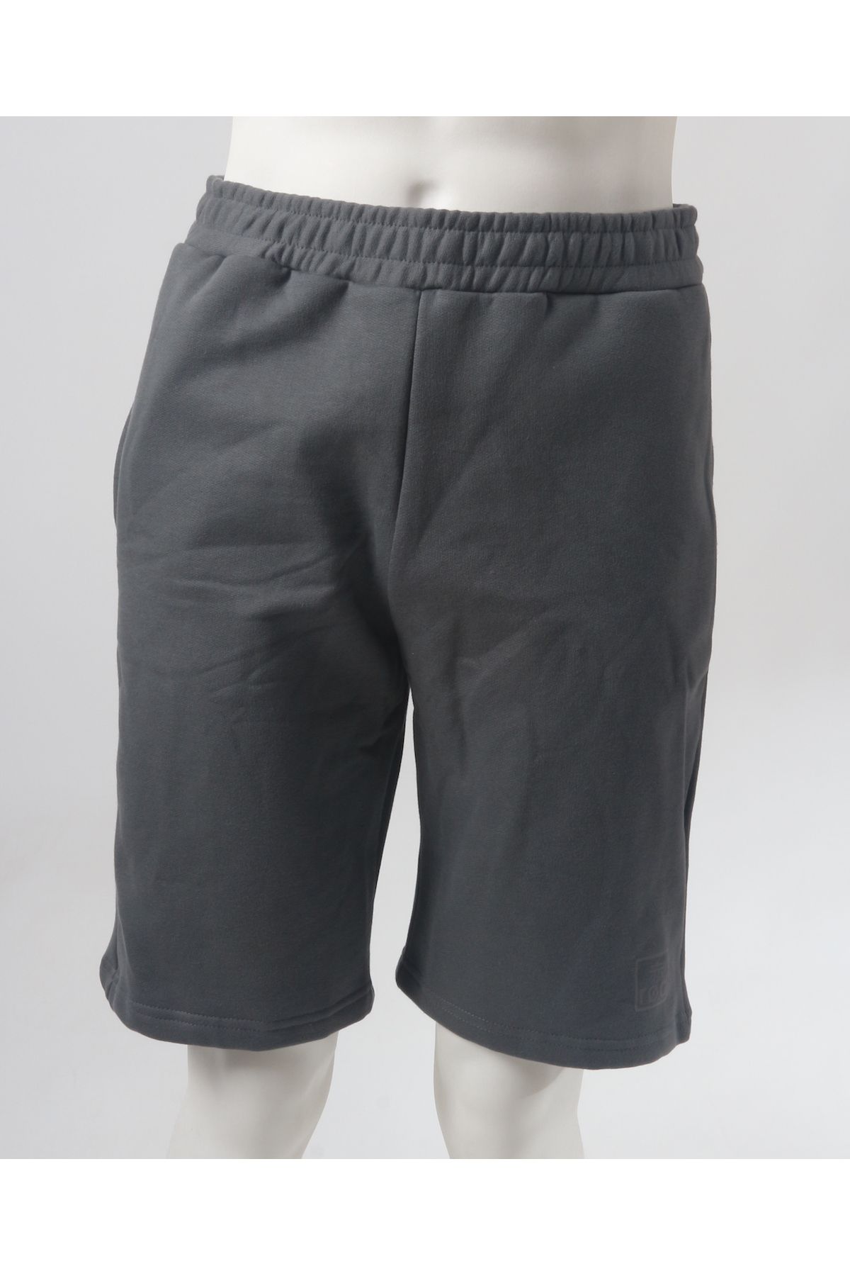 rood-Cotton Shorts - Elastic Waist and Pockets 3