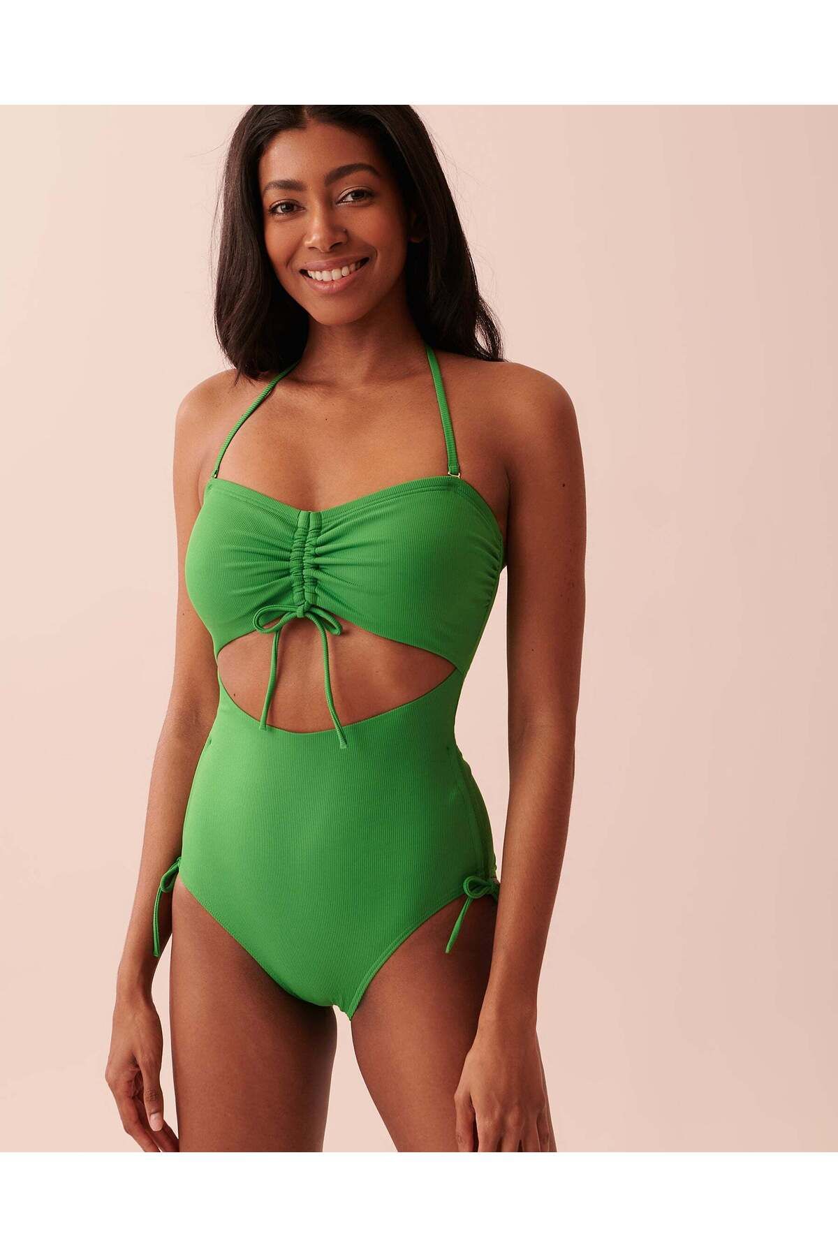 La Vie en Rose-ANITA Recycled Fibers Bandeau One-piece Swimsuit 3