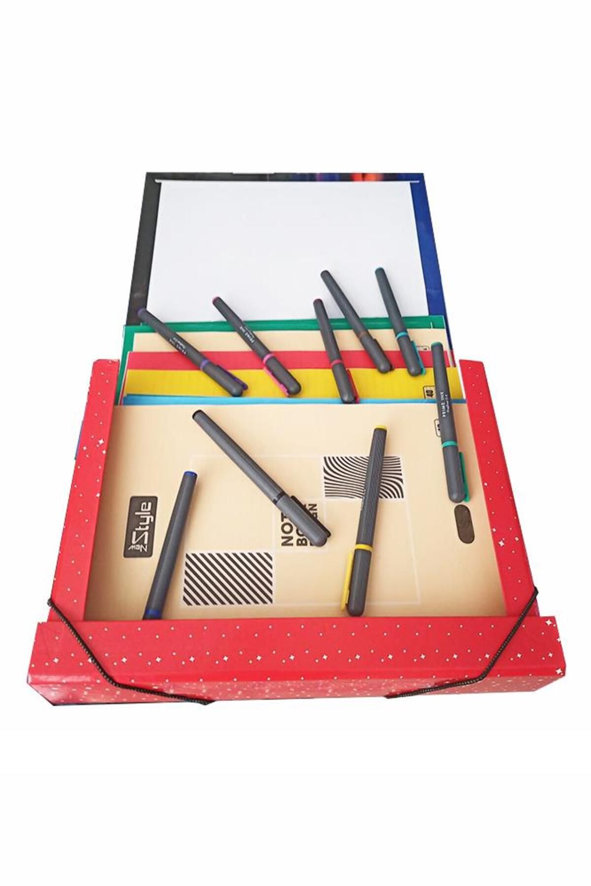 Artlantis-Elastic Folder with Boy Figure 1 Piece Drawstring Folder 32x24x6 cm School Student Folder Elastic Bag with Drawstring 3