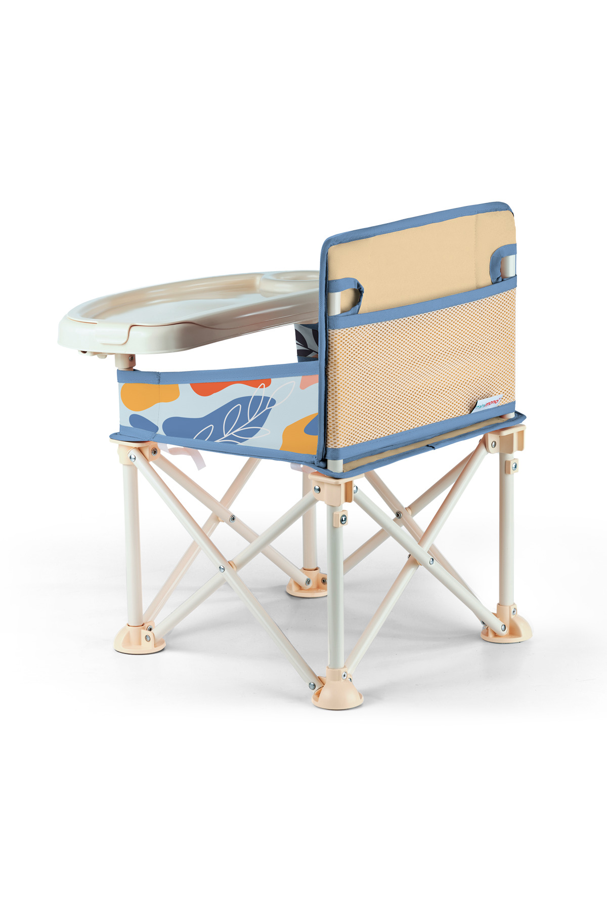 Minimono Plus 0-4 Yaş Portatif Katlanır Yükseltici Mama Sandalyesi Bebek Çocuk Kamp Sandalyesi fotoğrafı 4 (önizleme)