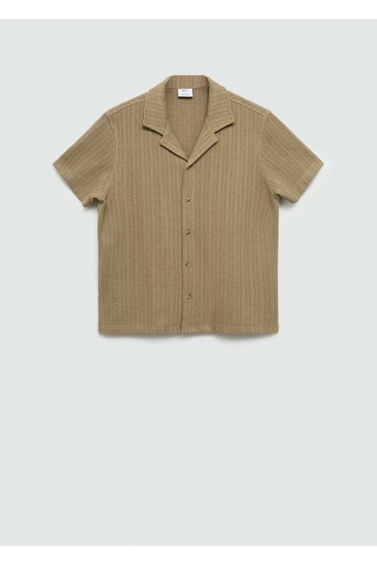 MANGO Man-Regular Cut Strickhemd 3