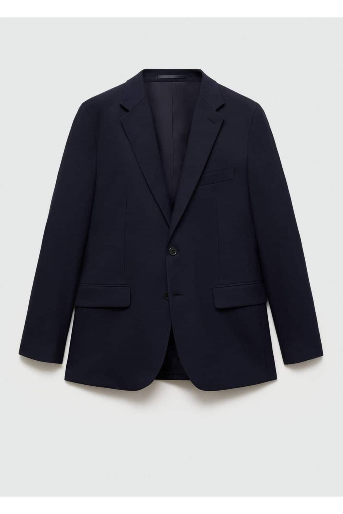 MANGO Man-Jachetă blazer slim fit din țesătură elastică confortabilă 3