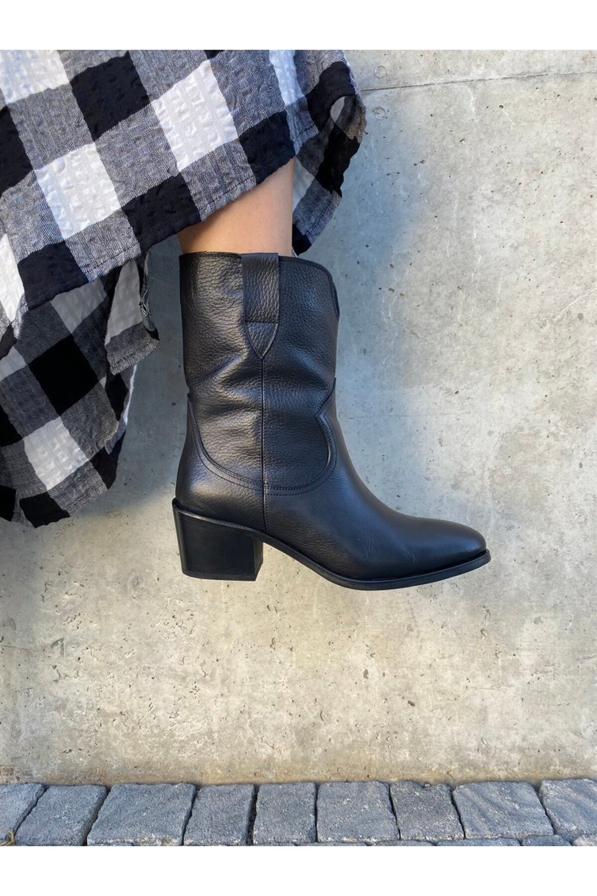 LA PASSION WESTERN BEJ KISA ÇİZME görsel 2