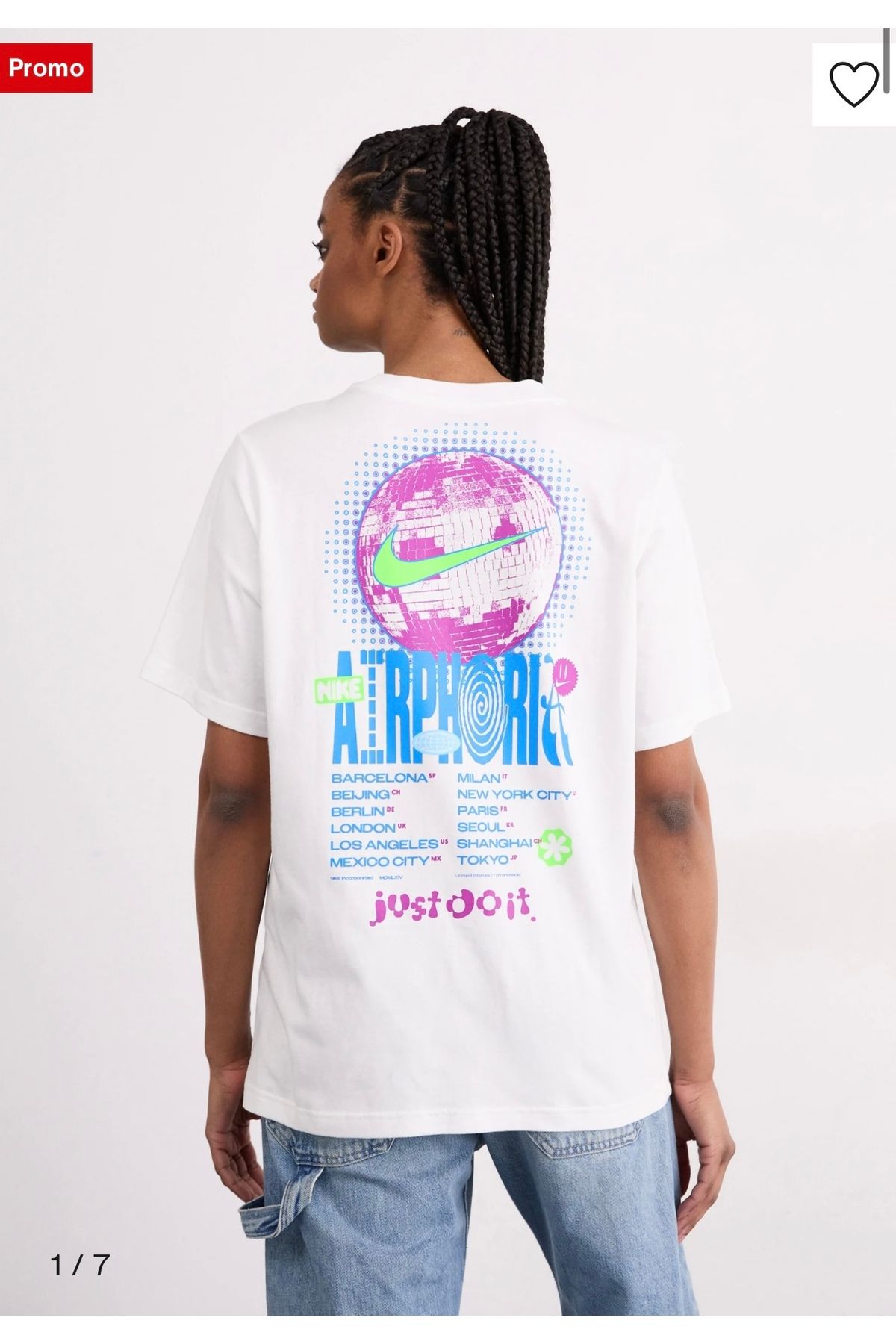 Nike-Nsw Tee Oc2 Bf Festival - Oversize White Women's T-Shirt 1