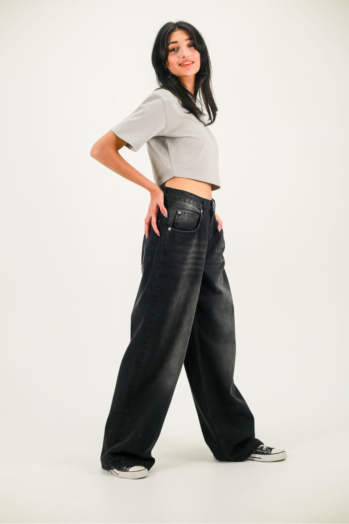 DENİKK-Y2K Retro Unisex Jeans/Stars Jean Pants 5