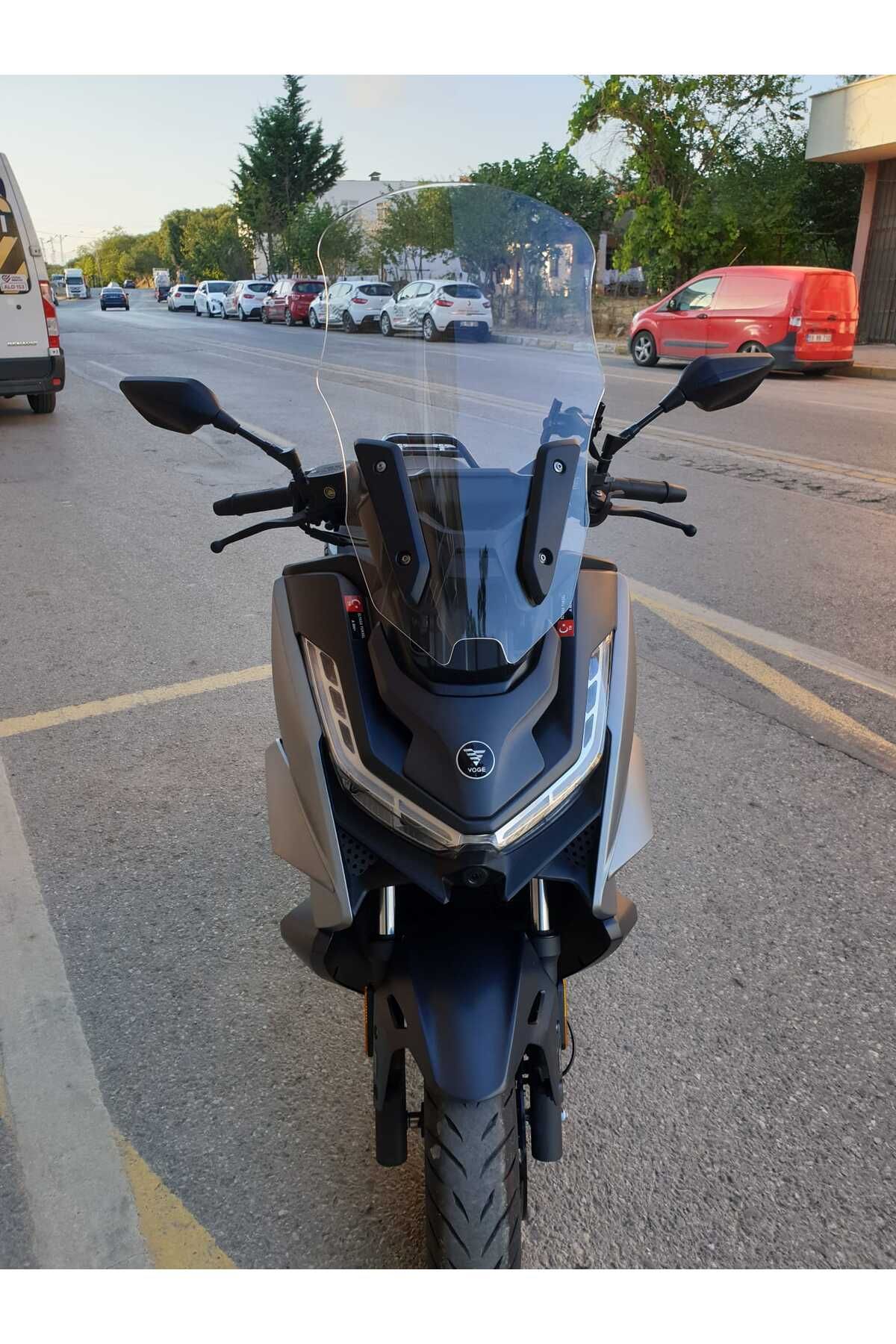 Voge SR3 Siperlik Ön Cam 2023-2025 Model 70cm Şeffaf Renk 4mm