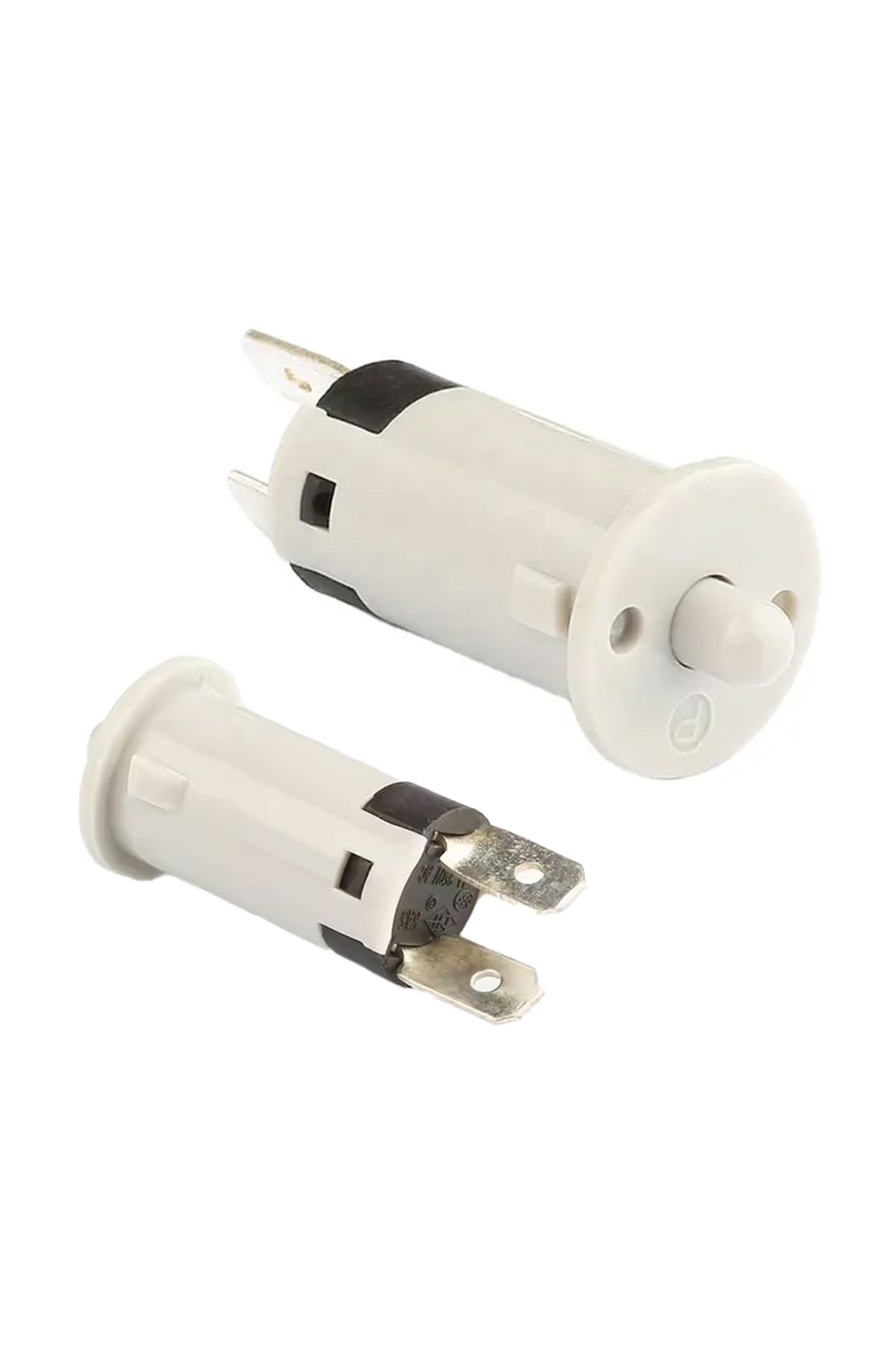 mudikonsept IC-187A KAPAK SWİTCH Ø12MM (NC) NORMALDE KAPALI KONTAK PBS-25B BEYAZ (4767) - MDE3749-1288