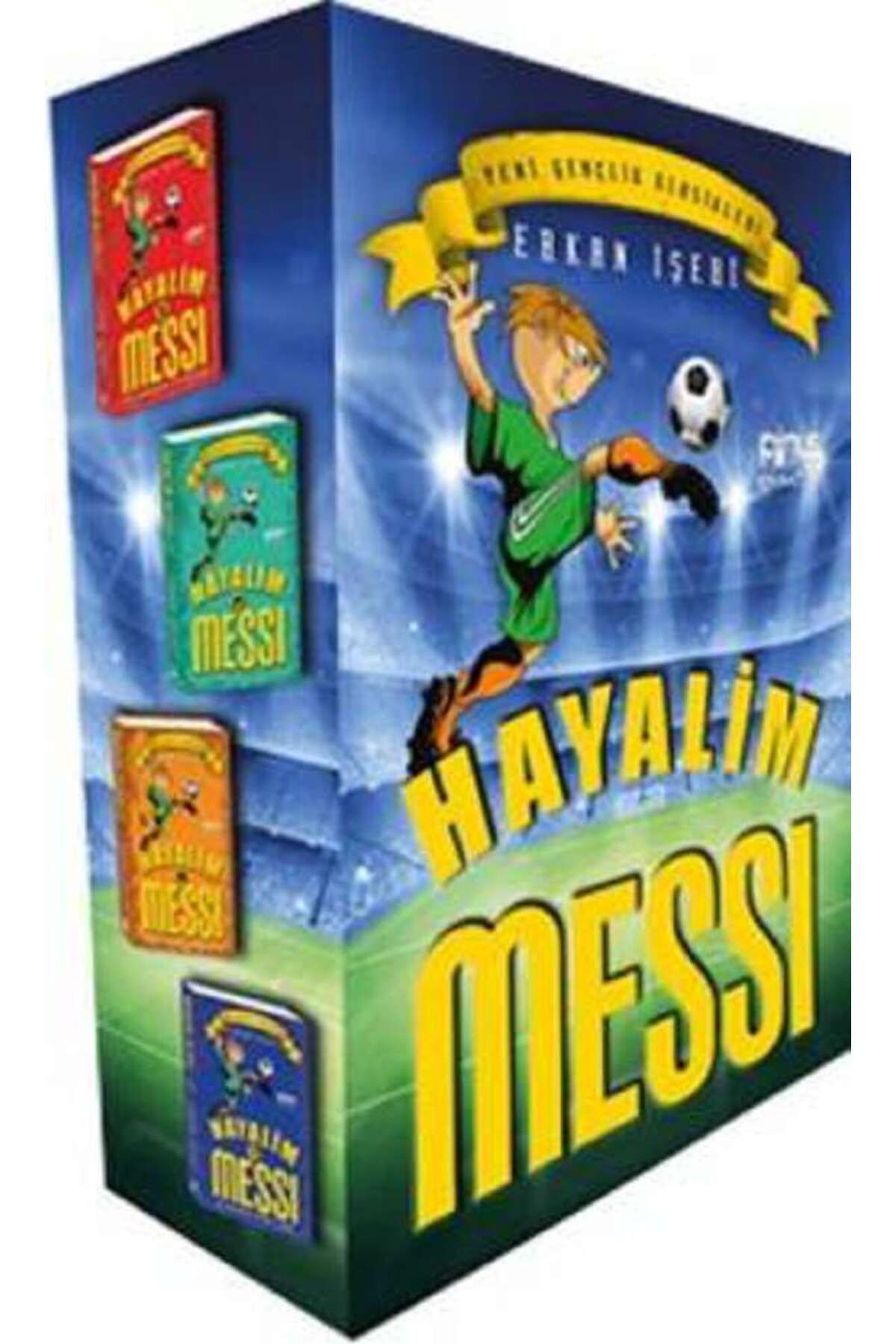 Pinus Kitap Hayalim Messi (4 Kitap Set)