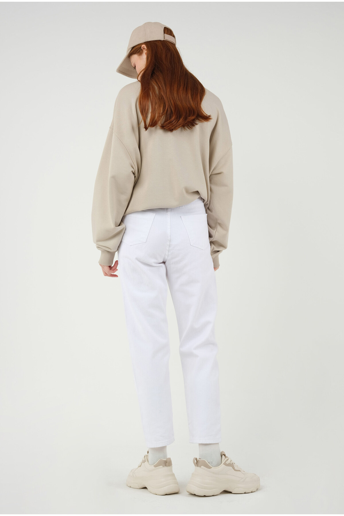 HEQA-Mom Comfort Jean White 7