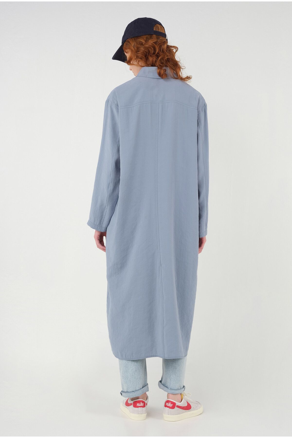 HEQA-Lavender Blue Modal Long Tunic 7