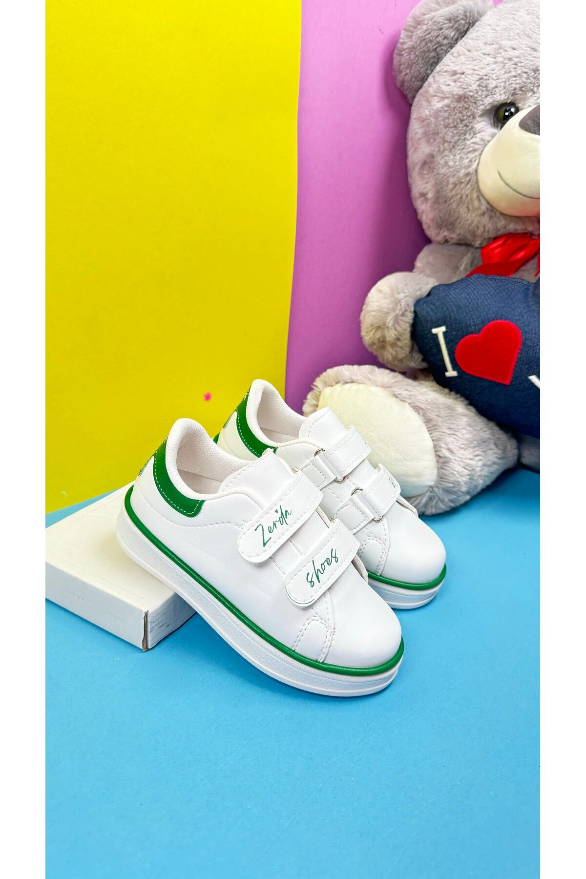 İmerShoes-Ležérne Chlapci Dievčenské Tenisky Šitie na suchý zips Detailné Hrubá podrážka Pohodlná Ľahká športová obuv 525PF 2