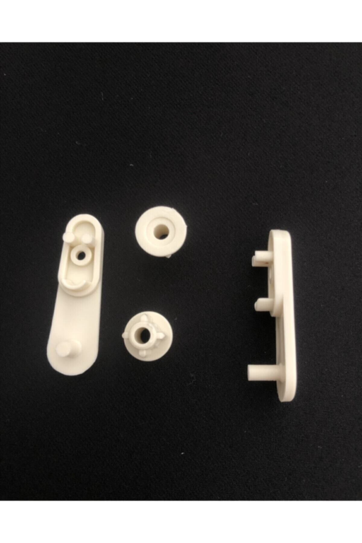Muky Home-Set de reparare a mecanismului Stor Zebra Set de mecanism pentru perdele zebra și rulouri Carcasă lată 32 mm crem 3