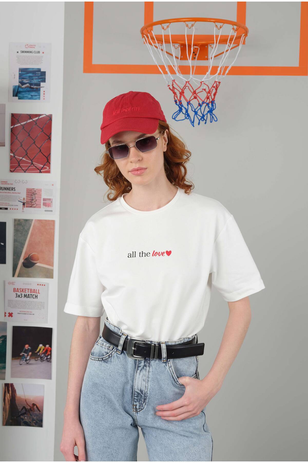 HEQA-All the Love Off-White T-Shirt 5