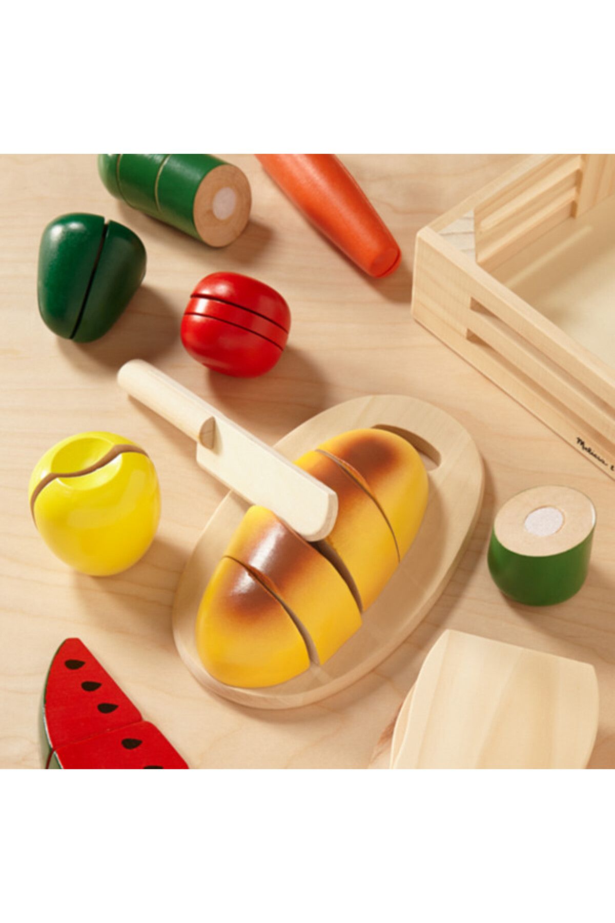 اسباب بازی های نوزاد و فعالیتی سفید Melissa Doug غذاهای Kes Oyna ما Melissa & Doug