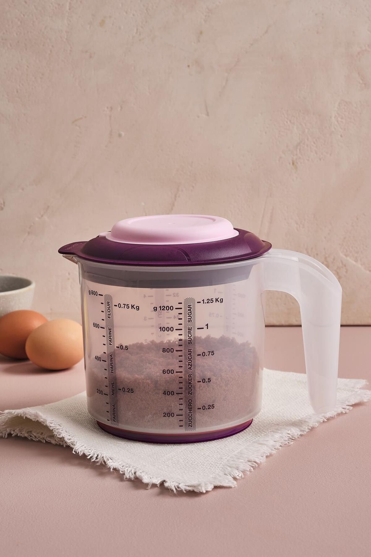 Tupperware-Purple Food Preparation and Mixing Container - 1.25 ml 4