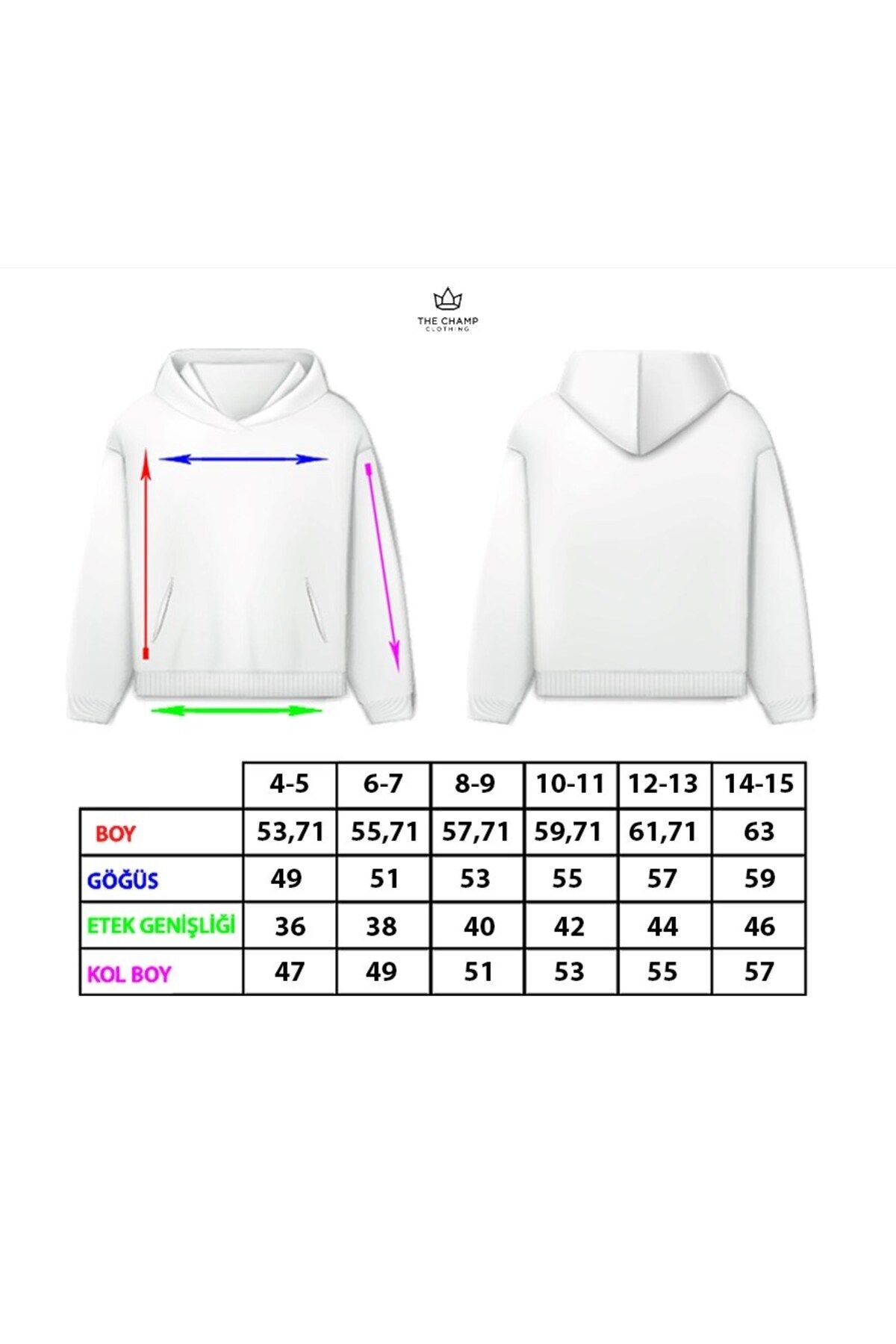 Gia-Art-Unisex Hoodie - Pink Revrecilik Sweatshirt with Fleece Inside, Hood and Print 3