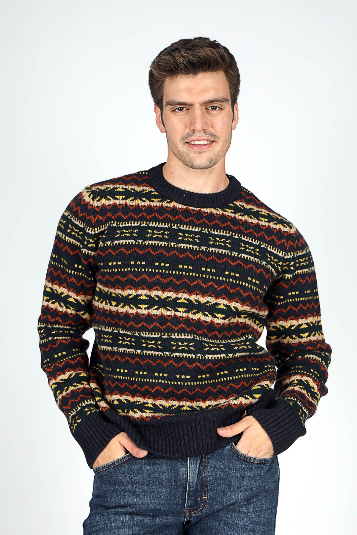 Lee Cooper-Pánska mikina Mudeso s potlačou Crew Neck – Regular Fit 251 Lcm 241053 2501 1