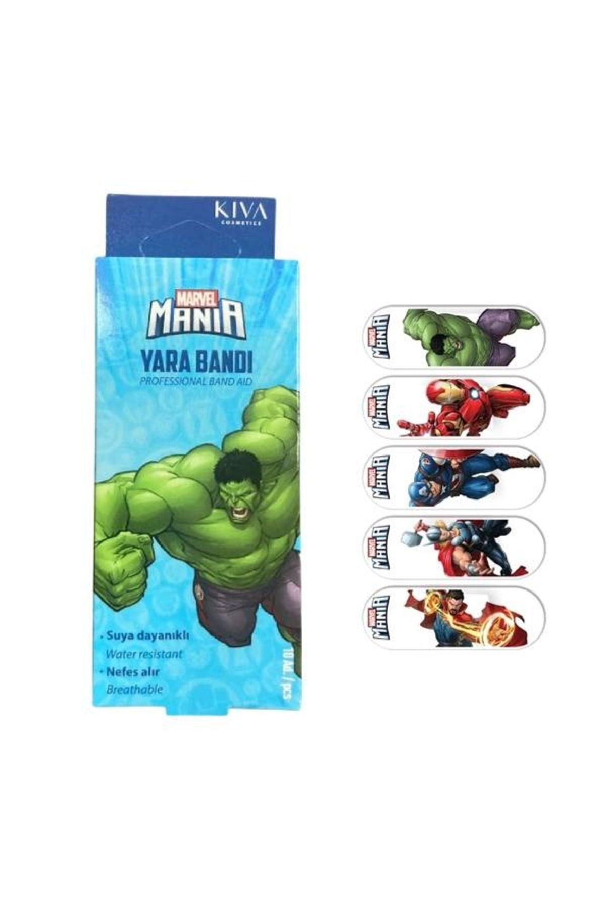 Marvel Hulk Yara Bandı 10'lu