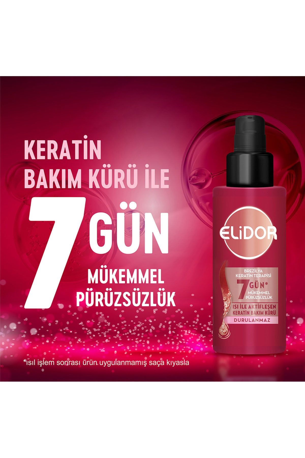 Elidor Brezilya Keratin Terapisi Saç Bakım Serisi 2'li Set-6