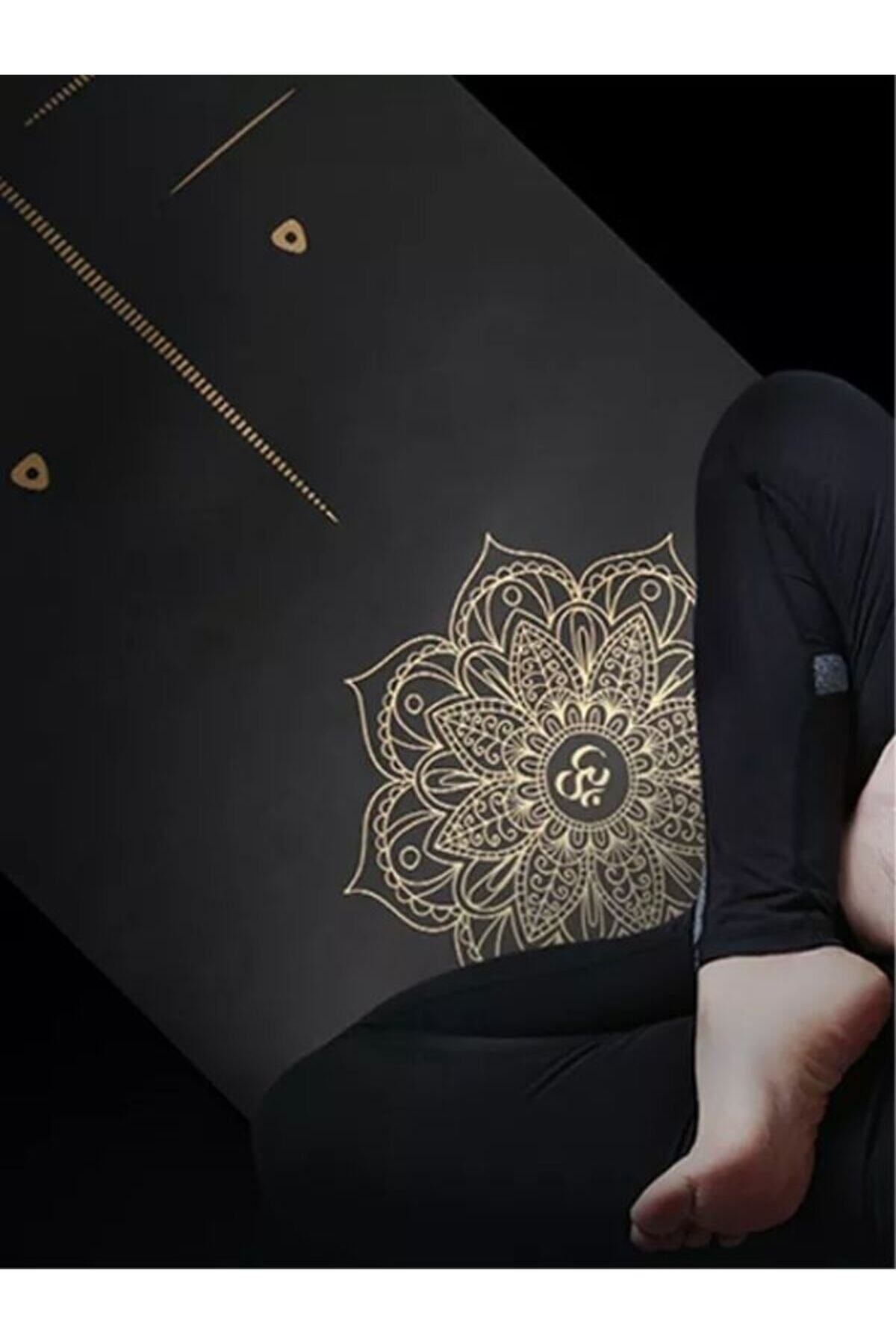 زیرانداز پیلاتس YOGA PREMIUM کیفیت طلای سیاه 5 میلی متر XTR Fitness