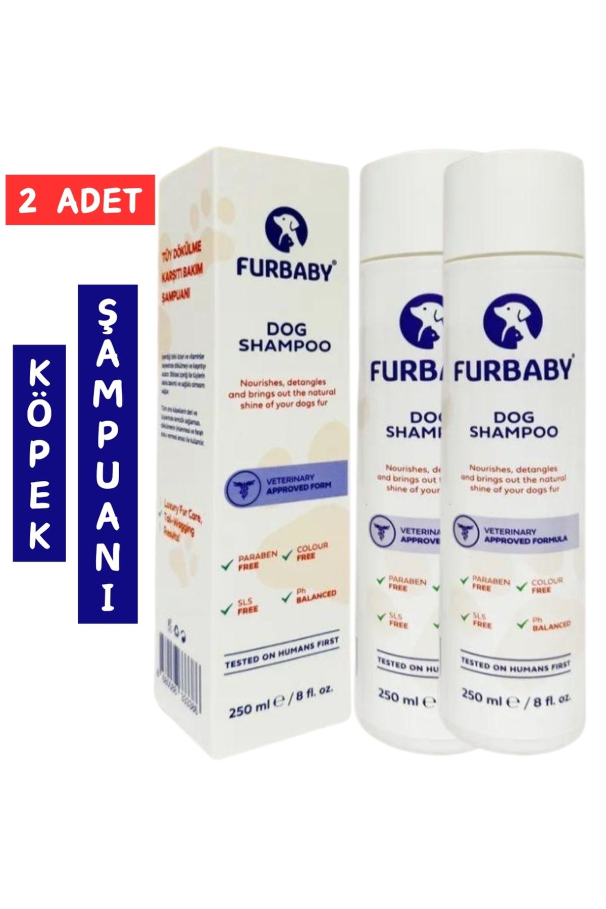 FURBABY Petcare 250 ml Sampuan 2adet