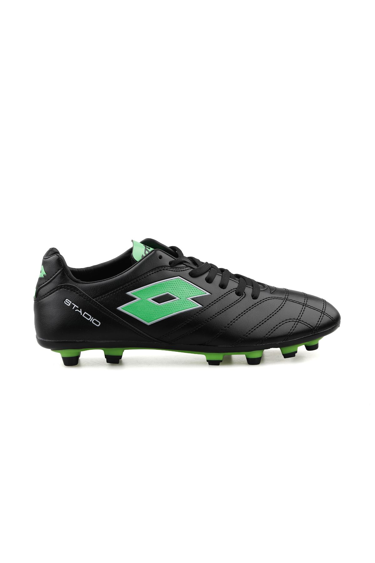 Lotto-3m Stadio Fg 3Fx Black Men's Turf Football Shoes - 101365335 2