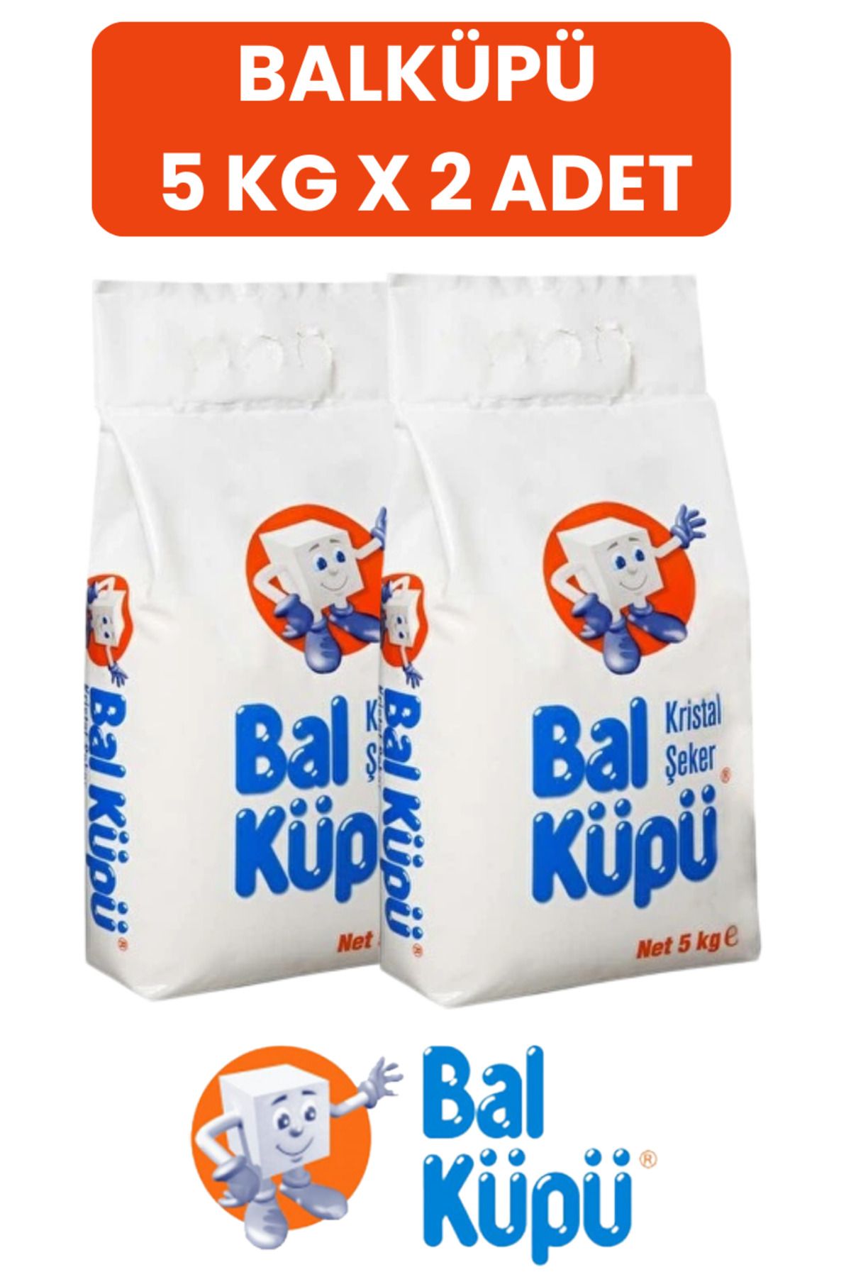 Bal Küpü Balküpü Toz Şeker 5 Kg X 2 Adet