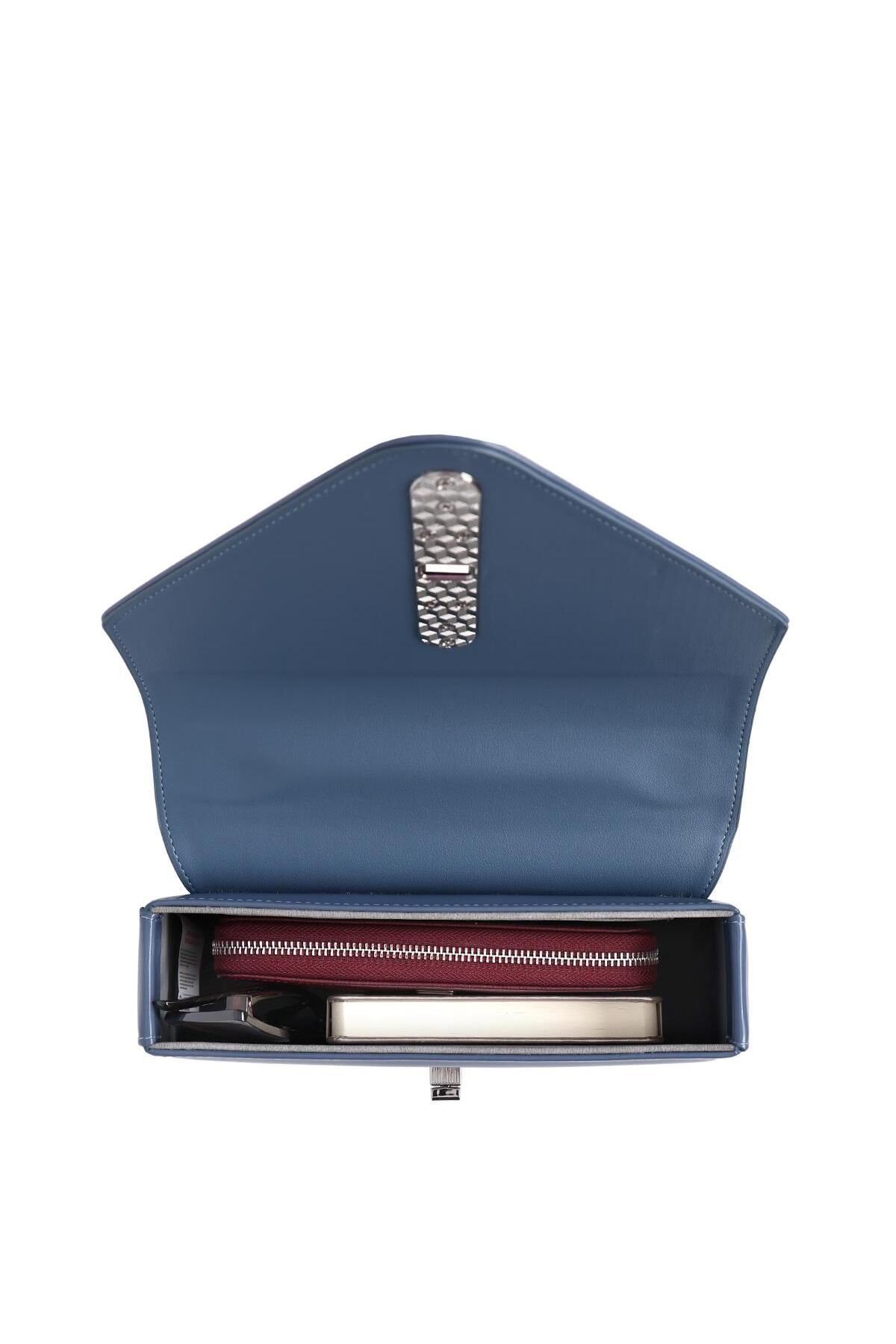 Matmazel-Alkaid Blue Women's Hand and Shoulder Bag 2