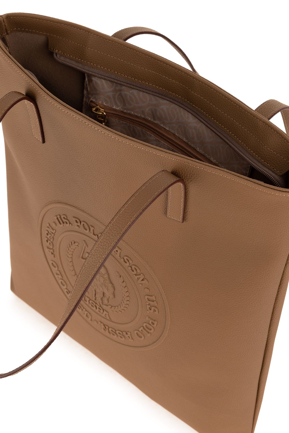 U.S. Polo Assn.-Brown Women's Shoulder Bag - 50303398 -Vr197 6