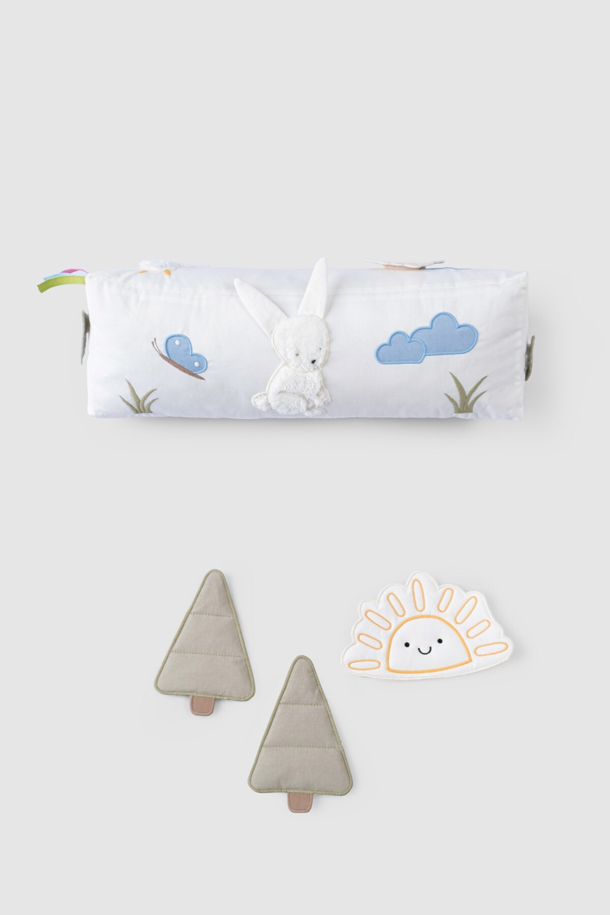 Little Gusto Kaydırmaz Tabanlı Yastıklı Yuvarlak Oyun Minderi Seti Forest 115 cm fotoğrafı 6 (önizleme)