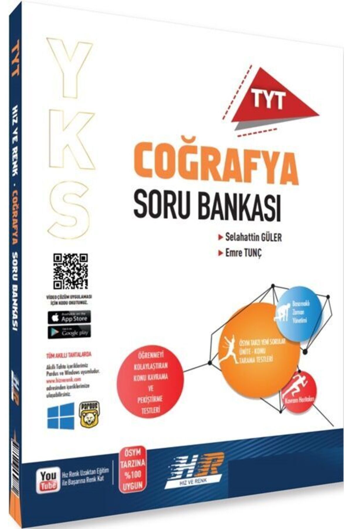 Hız ve Renk Yayınları Hız ve Renk TYT Coğrafya Soru Bankası