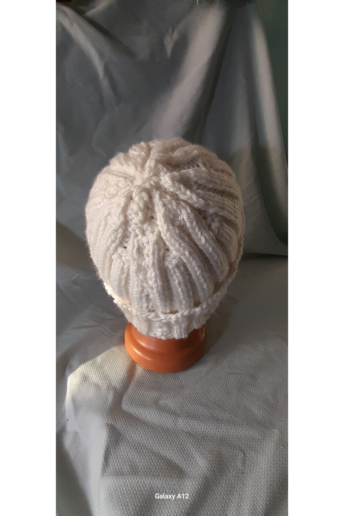 Ruyambutik-Beanie - Ecru - Plain 1