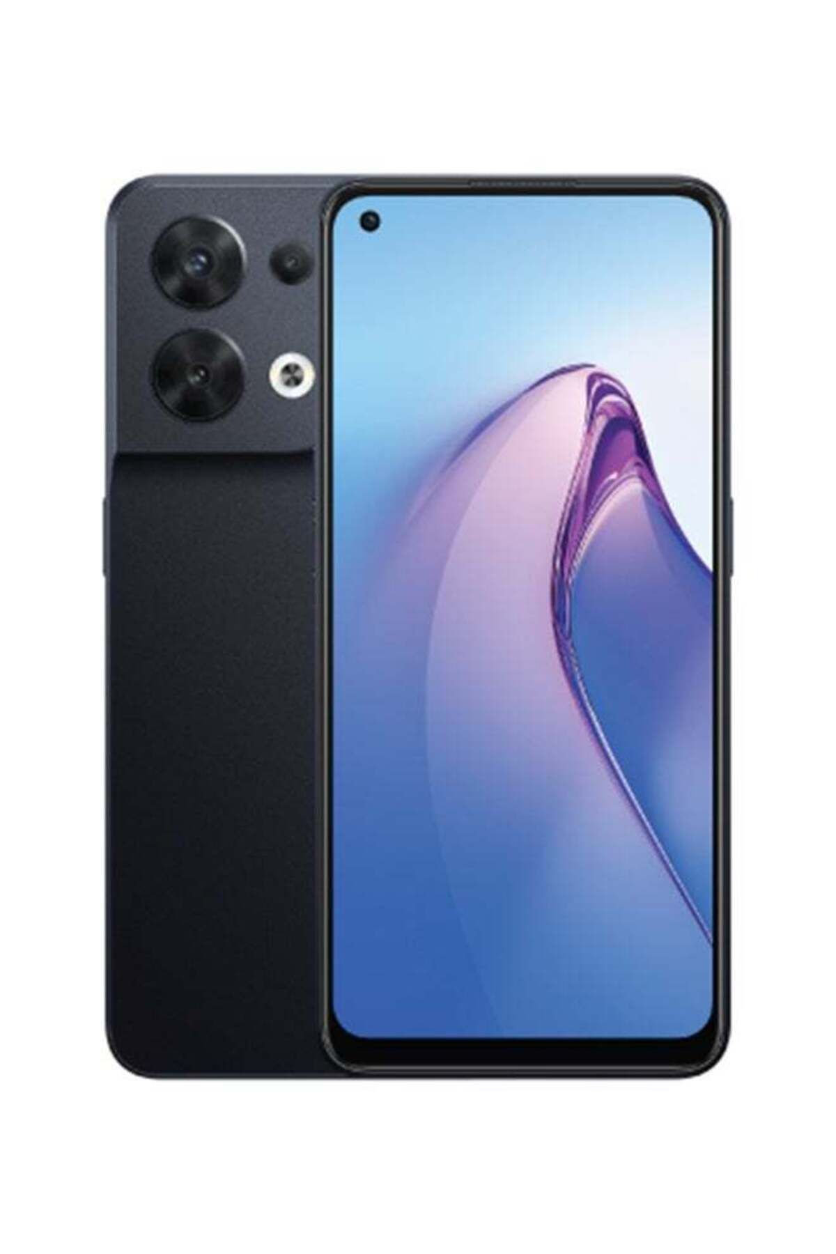 OPPO-Reno 8 Dual SIM Shimmer Black 8GB RAM 256GB 5G LTE 1