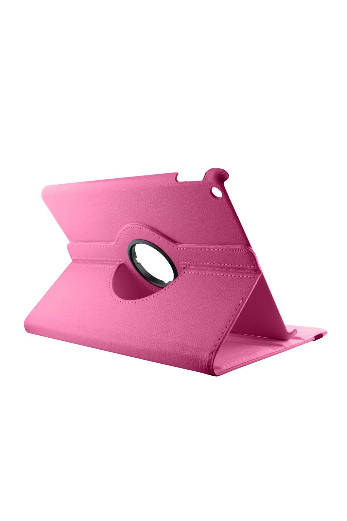 Nettech-Apple iPad 7. Generation 10.2 Inch Compatible 360 Cover Case - Pink 1