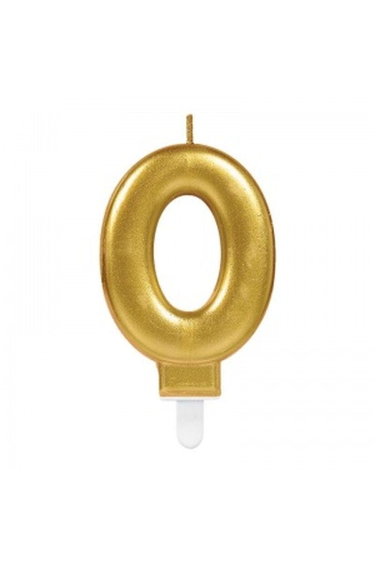 O-KRC 0 Rakam Mum Gold Renk