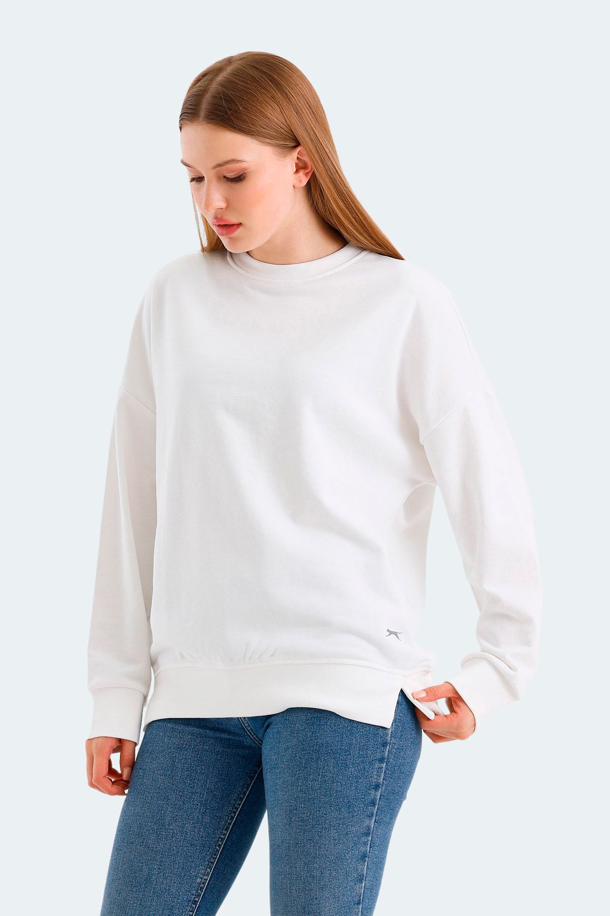 Slazenger-Virtue White Women's Sweatshirt 3