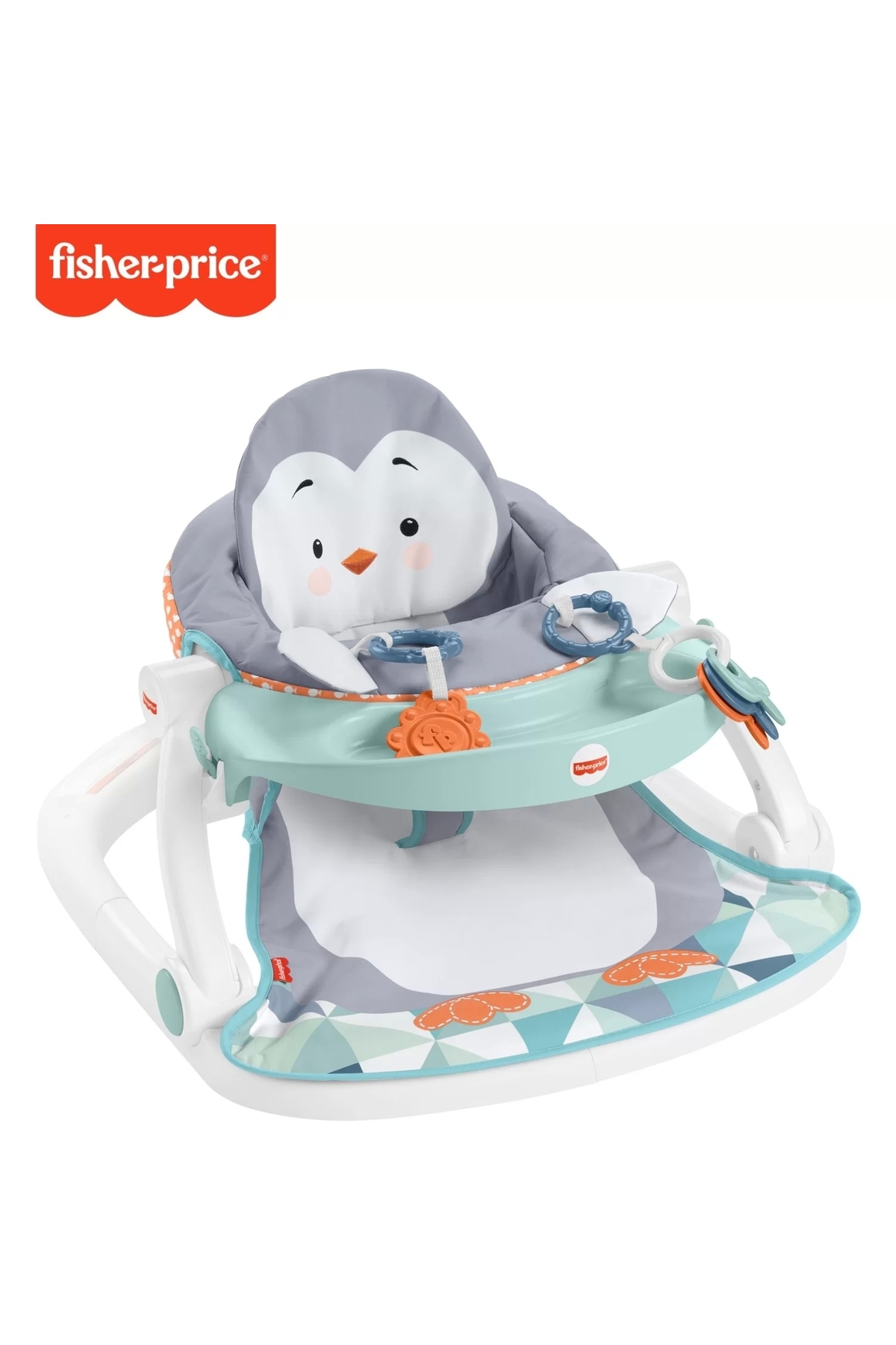 Mattel Fisher-price Tepsili Ana Kucağı - Penguen Adası, Mama Tepsisi Hayvan Temalı Taşınabilir Ana Kucağı fotoğrafı 2 (önizleme)