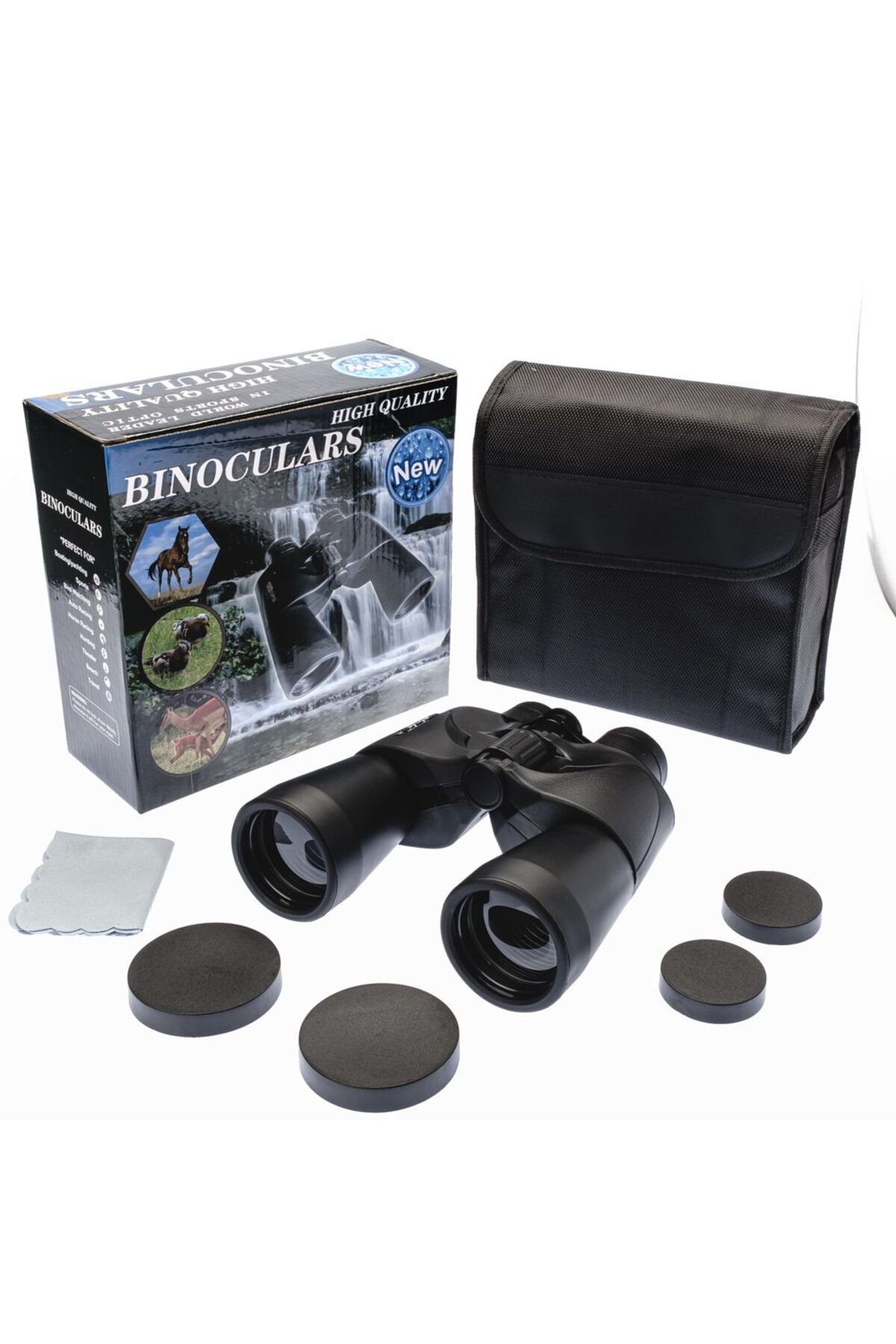 BEŞMİNARE 10-30X50 Zoom Dps I Zoomlu Süper Kaliteli Dürbün Siyah