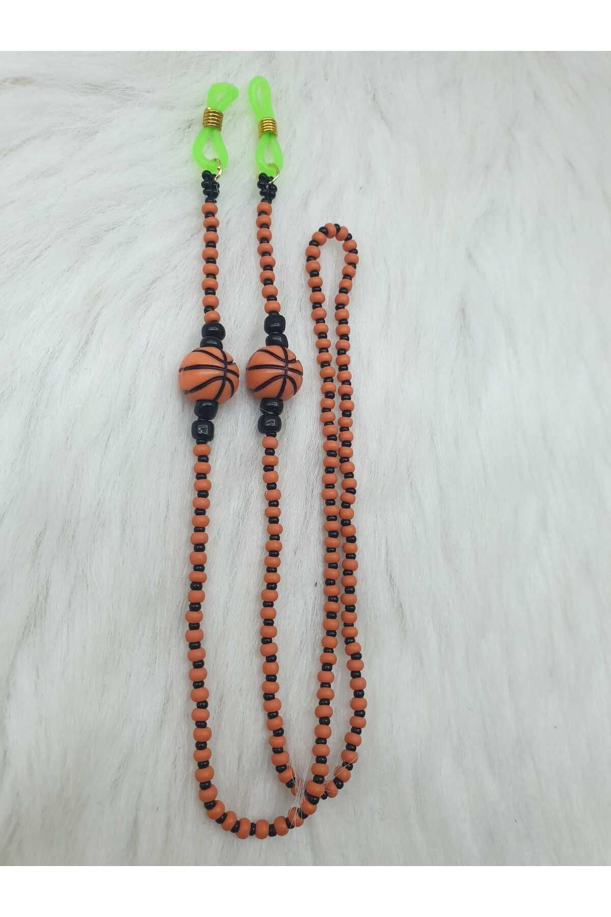 HAPPY HANDMADE-Chain-Backetball Figured Children's Glasses Chain/Children's Gift 2