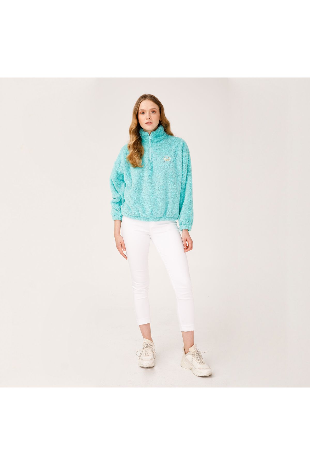 ANEMOSS-Crab Womens Fleece Jacket 4