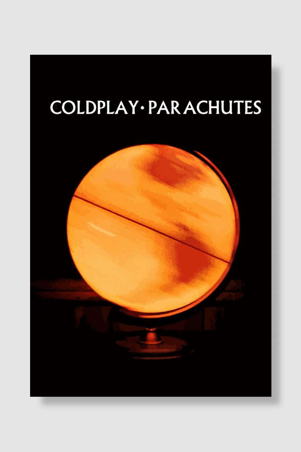 kubdekor Coldplay Parachutes Album Cover Müzik Poster Çerçevesiz Yüksek ...