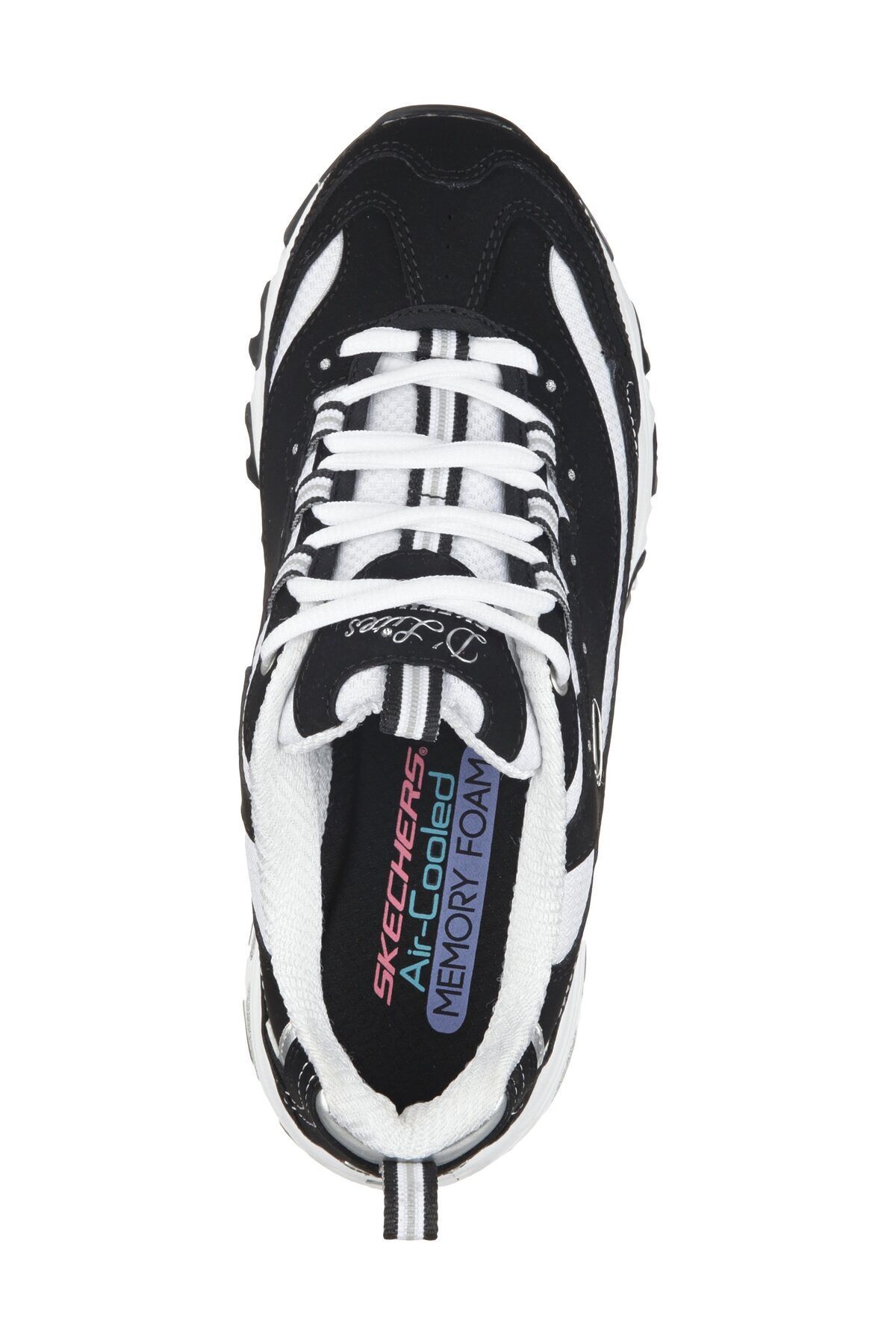 SKECHERS-D'LITES-BİGGEST FAN Schwarze Damen-Sneaker - 11930 BKW 6