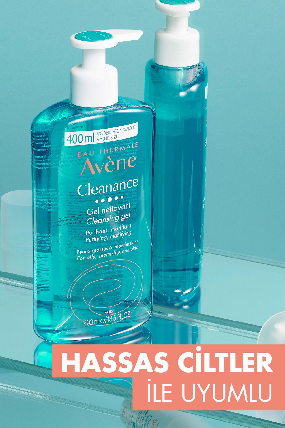 Avene-Cleanance Mattifying Cleansing Gel for Oily and Acne Prone Skin 400 ml 5