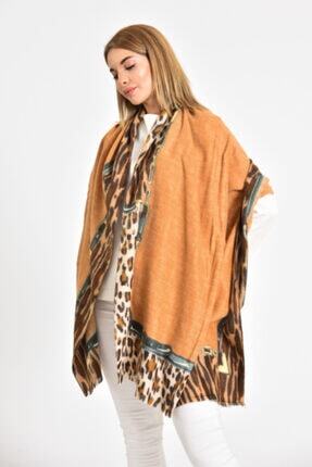 Fenza Sal Kadin Kislik Leopar Desenli Kasmir Sal Fiyati Yorumlari Trendyol