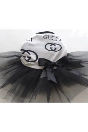 Pomizmirstore Chanel Baskili Kedi Kopek Elbise Kopek Kiyafet Trendyol
