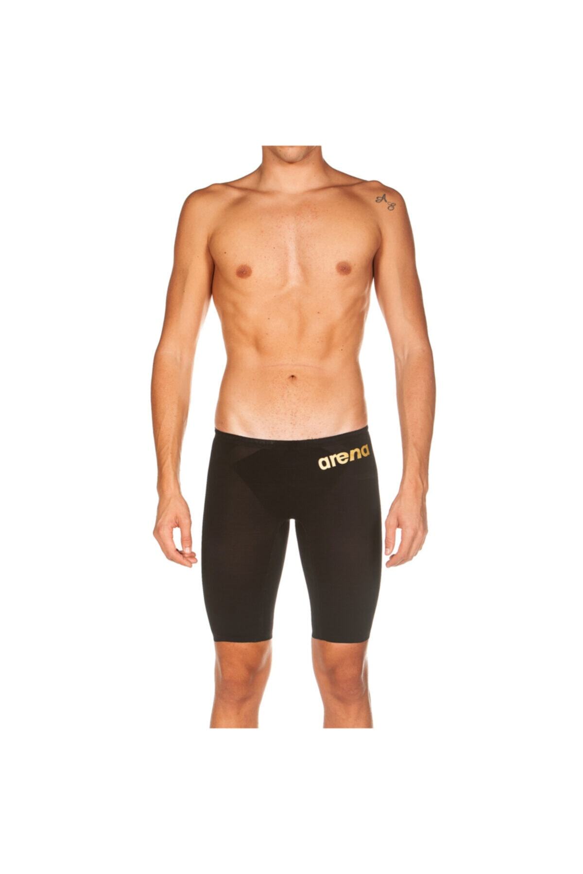 مایو آرنا مردانه پارچه مشکی پوشاک ساحل راسته Regular/رگولار    آستین بلند Beachwear | ARENA 1396834 - تصویر 4