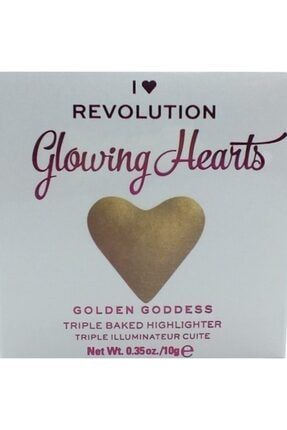 Glowing Hearts Golden Goddess Highlighter 10 G dop7480634igo