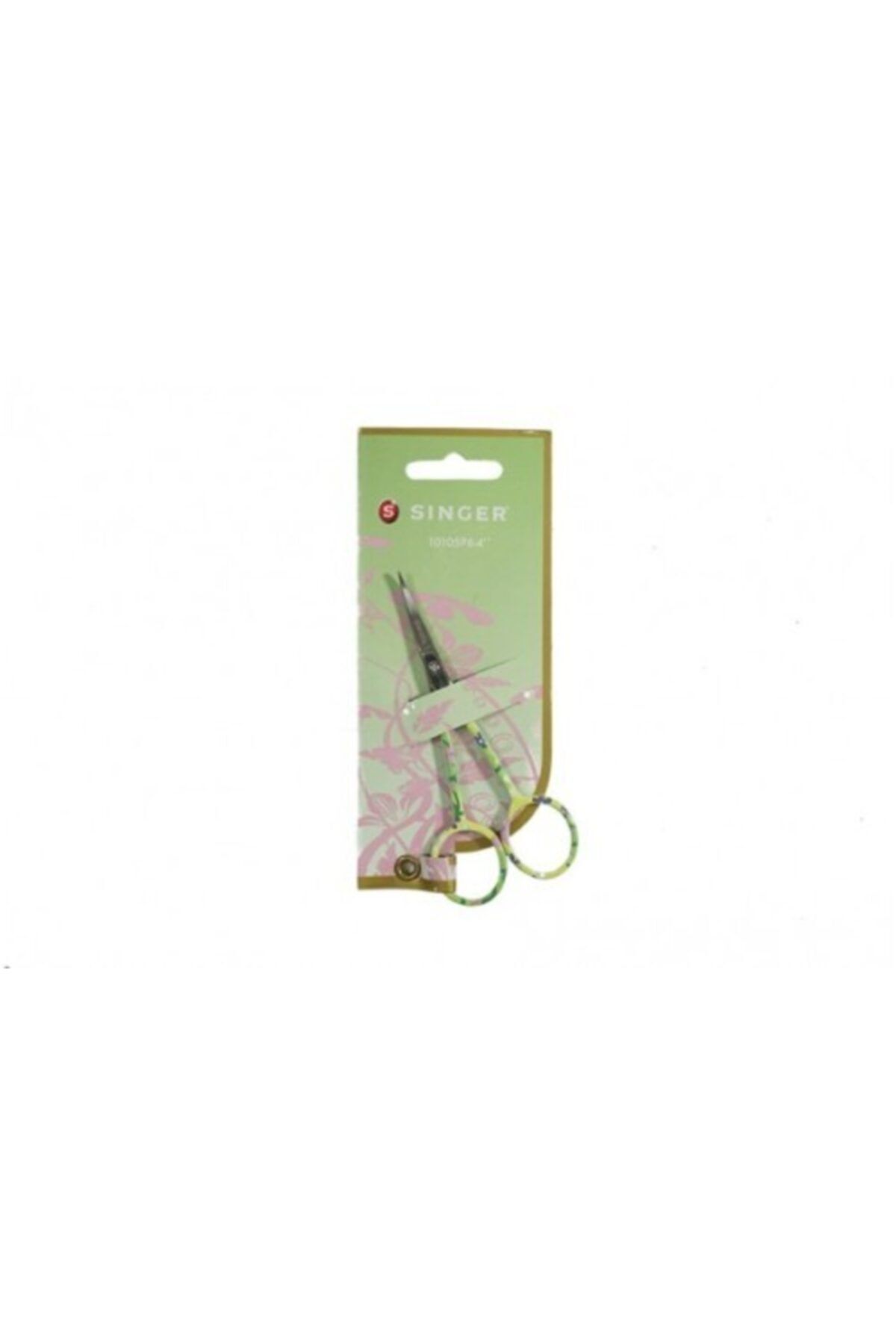 Prestij Boncuk-Singer Curved Tip Mixed Pattern Scissors 1