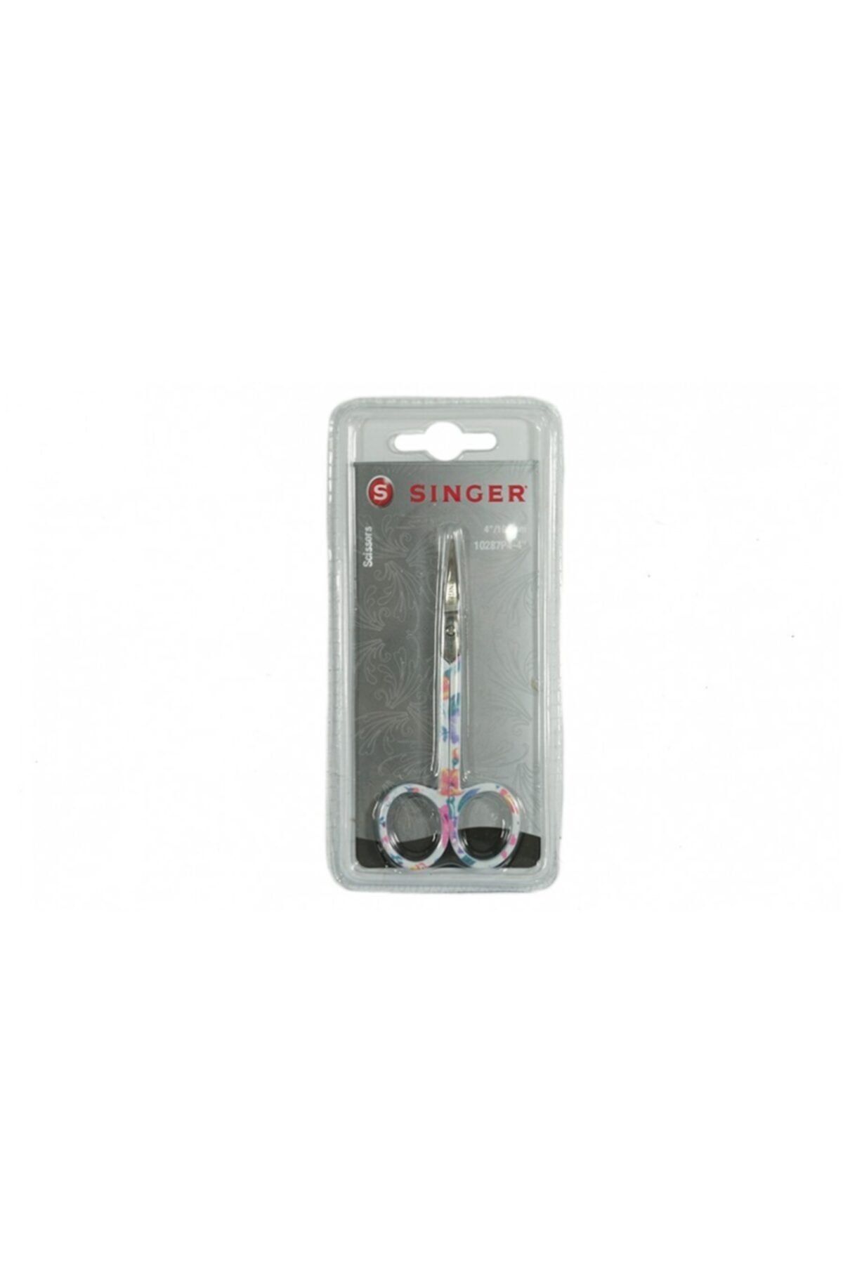 Prestij Boncuk-Singer Curved Tip Mixed Pattern Scissors 5